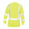 General Electric HV Safety T-Shirt, Long Sleeve Reflective Tape L GS114GL